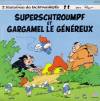 disque dessin anime schtroumpfs superschtroumpf et gargamel le genereux