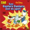 disque dessin anime walt disney divers les castors juniors font du sport rouge